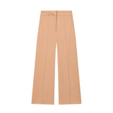 Purpdrank  Casual Slim Fit Straight Blazer Pants Women Solid Soft Comfortable Leg Long Trousers 2026 Lady Spring Autumn Daily Street Wear
