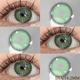 Purpdrank  Purple Color Contact Lenses For Eyes Natural Eye Brown Color Lens Cosmetic Soft Eye Lenses Beauty Pupils Colored Lenses