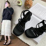 Purpdrank  Luxury Designer Summer Women Sandals Fashion Elegant Open Toe Shoes  Outdoor Party Dress High Heel