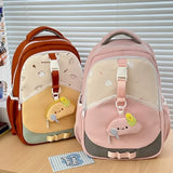 Purpdrank  Fashion Cute Backpack Lightweight Large Capacity School Bag Nylon Material Waterproof School Backpack for Boy Gril