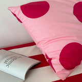 Purpdrank  100% Cotton Duvet Cover and Pillowcase Single/Queen Size Quilt Cover Set Skin-friendly Comforter Covers for Home dekbedovertrek