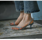 Purpdrank  High-heeled Sandals for Women in Spring Summer 2025 Fashionable and Casual High Heels Sexy Flip Flops High-heeled Women's Shoes