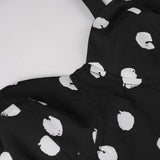 Purpdrank  Holiday Polka Dot A-Line Dress Slim-Fitting Slash Neck Sleeveless Maxi Dresses For Women Summer Elegant Fashion Streetwear