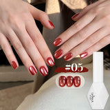 Purpdrank  10ML Red Wine Cat Magnetic Gel Nail Polish Glitter Semi Permanant Soak Off UV LED Gel Varnish For Manicure DIY Nail Supplies