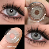 Purpdrank  2pcs Contact Lenses Colored Contacts Beautiful Pupil Natural Contact Lenses for Eyes Color Yearly Cosmetic Contact Lens