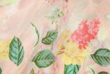 Purpdrank  Fashion Semi Sheer Floral Print Wood ears Ruffles V neck Pullover Shirt Women Full Flare Sleeve Loose Chiffon Blouses Tops