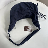 Purpdrank  Canvas Hobos Bags Women's Drawstring Pleated Large Capacity Corduroy Commuting Shoulder Bag