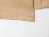 Purpdrank  New Autumn Women's Casual Sle Two-Button Long Sve Loose Suede Vesent Coat Flip Collar Polyester Fiber Faionable