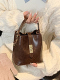 Purpdrank  Faionable Small Crossbody Bag for Work And Outings Versatile mat Design New Sle Casual round Cylinder ape