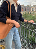 Purpdrank  Streetwear Striped Sweater Women Fashion Patchwork Knitted Pullovers Korean V Neck Knitwears Fall Winter Long Sleeve Jumpers New