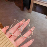 Fashion Heart Earrings Punk Jewelry For Cool Women Girl Friendship Gifts Accessories