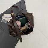 Purpdrank  Fashion Women Tote Bag Set 2-IN-1 Soft PU Leather Pure Color Large Capacity Shoulder Shopper Totes With Small Pockets 2025