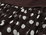 Purpdrank  Summer of The New Versatile Temperament Polka Dot Splicing Tube Top Dress Is Super Fairy