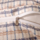 Purpdrank  Plaid Style Comforter Cover Single/Double Duvets Cover 100% Cotton Blanket Cover Girls Boys Room Quilt Cover 이불커버(No Pillowcase)