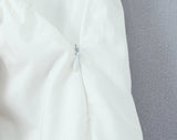 Purpdrank  Ballet Girl White Cotton Spliced Lace Lining Mini Skirt Women Ball Gown Umbrella Skater Skirts with Shorts underwear Summer