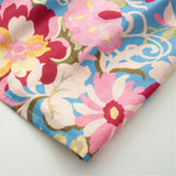 Purpdrank  Summer New Product Women's Linen Blended Printed Hanging Neck Strap pleated Long Skirt Midi Dress