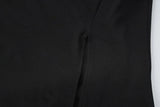 Purpdrank  Elegant Color Match Off Shoulder Long Dress for Women Sexy Sleeveless Slim Waist High Slit Evening Party Club Maxi Dress