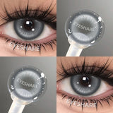 Purpdrank  2Pcs Color Contact Lenses for Eyes Anime Cosplay Colored Lenses Red Lens Blue Multicolored Lenses Cosmetic Beauty Lens