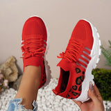 Purpdrank  Fashion Thick Soles Easily Breathable Sneakers Women New Large Size Casual Sports  Comfortable  Shoes