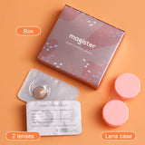 Purpdrank  New (0.00~-6.00) Prescription Contact Lenses With Degree Color Contact Lenses For Myopia Gray Lenses Eye Lenses