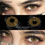 Purpdrank  Natural Brown Lenses Korean Lenses Colored Contact Lenses with Degree Brown Lenses Myopia Lenses Natural Lenses