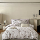 Purpdrank  600TC Egyptian Cotton Floral Style Prints Bedding Set Single Double Queen King Size Duvet Cover Flat/Fitted Bed Sheet Pillowcase