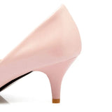 Purpdrank  Design Sweet Women Pumps Pointed Toe Small Heels 6cm Slip On Bowknot 46 47 48 Fashion Dating Female Shoes