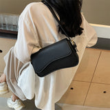 Purpdrank  Irregular Shapes Crossbody Bags For Women Red Lychee Pattern Flap Shoulder Bag Casual Street Simple Fashion Satchels 2025