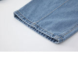 Purpdrank  Autumn Vintage Denim Women's Wide Leg Pants 2025 New High Waist Casual Loose Jeans Straight Full Length Trousers Female