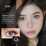 Purpdrank  NEW Colored Contact Lenses Big Eyes Lens Blue Eye 14.5mm Contacts Lens Green Lens Beauty Women Makeups Lens Health Care