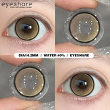 Purpdrank  High Quality Soft Colored Contact Lenses Korean Brown Lenses Pink Makeup Lenses Purple Eyes Contact Gray Beauty Lenses
