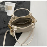  Purpdrank   New Sweet Style Zipper PU Square Women's Shoulder Crossbody Bag Solid Color Popular Commuting Fashion Small Square Bag