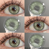 Purpdrank  1pair Color Contact Lenses for Eyes Natural Eye Lens Blue Eye Lenses Brown Lenses Gray Pupils Yearly Green Eye Contacts