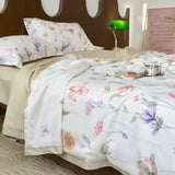 Purpdrank  Summer Quilt Comfortable and Breathable Quilts Top Quality Ultra Soft Floral Comforter