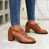 Purpdrank  Casual Heels Lace-Up Women's High-Heeled Shoes Round Toe Basketball Platform Branded Pumps Sandals Ladies Comfortable Gold Beige