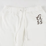 Purpdrank  Korean Casual Low Waist Solid Letter Print Slight Strech All Match Pockets Pants