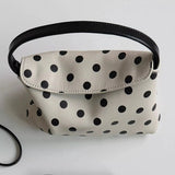 Purpdrank  Spring Summer New Polka Dot Handbag Casual Fashion Commuter Versatile Bag