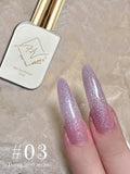 Purpdrank  12ML 4-Color Pink Blue White Green Explosive Gel Nail Polish Diamond Gel Polish Summer Nails Blue Nails Nail Supplies
