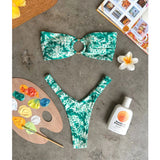 Purpdrank  Push Up Bikini Sexy Women Swimsuit Swimwear Bikini Set Bandeau Beachwear Bathing Suit Brazilian Print Biquini Femaleale