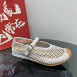 Purpdrank  Women Mesh Casual Sneakers Sport Shoes Woman Flat Sandals 2025 Trend Summer Marie Janes Shoes Comfort Loafers Shallow Sandalias
