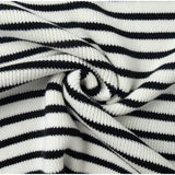 Purpdrank  Knit Striped Women Sweater Full Sleeve Deep V Neck Female Top 2025 Fashion Casual Autumn Loose Turn-down Collar Lady Pullovers