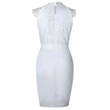 Purpdrank  Lace Sleeveless Sexy Slim Dress