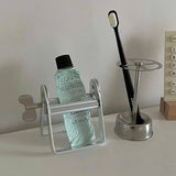 Purpdrank  New 1pcs Tube Squeezer Lazy Toothpaste Dispenser Metal Squeezing Tools Hair Color Dye Cosmetic Paint Squeezer Tube Wringer