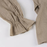 Purpdrank  Autumn French Retro Court Style Lace Patchwork Y2k Bandage V Neck Long Sleeve Slim Women Shirt