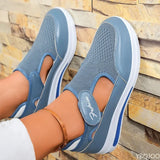 Purpdrank  Women's Sports Shoes 2025 Summer Fashion New Breathable Mesh Women's Comfortable Casual Shoes Thick Soled Sandals Women's Shoes