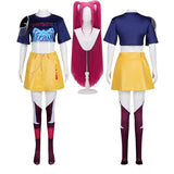 Purpdrank  Mira Zoey Rumi Cosplay Costume Wig Women Suit Halloween Carnival Party Comic-con Role Playing Outfit