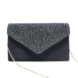 Purpdrank  ﻿ Women'S Fashion Bling Shiny Elegant And Fashionable Envelope Clutch Bag Party Wedding Handbag For Women Dinner Bag