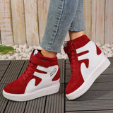 Purpdrank  autumn winter sneakers  High top Platform Sneakers women Casual Wedges shoes Womens Shoes Black Platform Vulcanize Women fashion