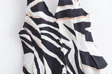 Purpdrank  Striped Prints Pants Set Women 2 Piece Spring BacklessWaistcoat With Button Wide Leg Casual Trousers Women Outfit