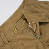 Purpdrank  Safari Style Casual Basic Solid Cargo Jeans Slim Low-Waisted Straight Pants Women Autumn Winter Fashion Streetwear Ladies
